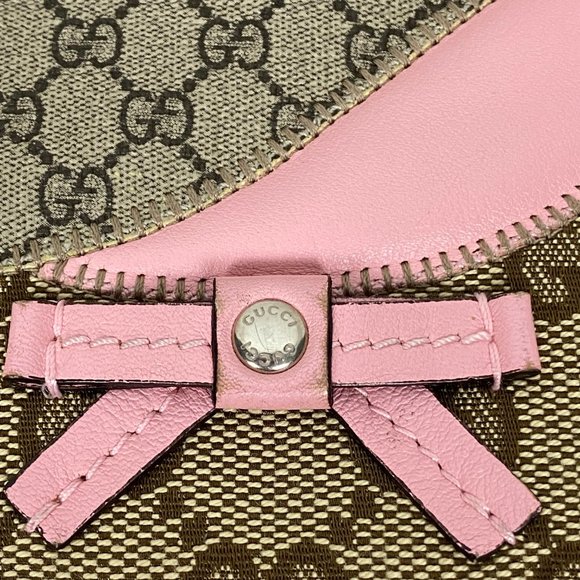 GUCCI Girls Zoo Bird GG Canvas Mini Tote Handbag - Picture 11 of 16